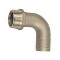 thumbnail image 2 of Perko 1" Pipe to Hose Adapter 90 Degree Bronze, 2 of 2