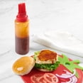 thumbnail image 2 of Mainstays 12 oz Squeeze Bottle with Silicone Basting Brush - Red, 2 of 10