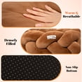thumbnail image 3 of CheerPals Twisted Pet Bed, Weave Cat Bed Sofa with Cushion for Indoor Cats Puppy(Caramel), 3 of 9
