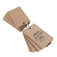 thumbnail image 4 of NUOLUX 50 Kraft Paper Study Cards Binder with Easy Index Tabs, Greeting Card Holder, and Bookmark Organizer for School and Office, 4 of 6