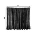 thumbnail image 3 of Efavormart 20ft x 10ft Black Spandex Party Wedding Backdrop Photography Background Fabric Photo Booth Backdrop Studio Background, 3 of 7