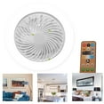 thumbnail image 4 of Threecolor Adjustable E27 Screw Intelligent Remote Control Led Fan Light Bedroom, 4 of 8