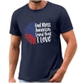 thumbnail image 5 of Tnhcen Summer Casual USA Flag Novelty T-Shirts 4th of July Patriotic Crewneck Men's Festival Style S-3XL, 5 of 5