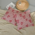 thumbnail image 5 of xanee Valentines Pillow Covers 18x18 Pink Red White Love Heart Decor Throw Pillows Case for Couch Valentine''s Day Anniversary Indoor Outdoor Decorative Cushion Case for Sofa Bed Decorations Set of 2, 5 of 6