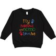 thumbnail image 2 of Inktastic My Nonna and Nonno Love Me Grandchild Toddler Sweatshirt, 2 of 4