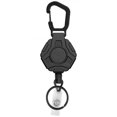 thumbnail image 1 of Primegos Mousqueton Clip Extensible Design à Ressort Résistant aux Chutes Anti-Perte ABS Polygonal Mousqueton Extérieur Porte-Clés Accessoires Extérieurs, 1 of 8