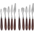 thumbnail image 1 of 2 Set 5pcs Palette Knives Scraper Paint Mixer Stainless Steel Spatula Palette, 1 of 1