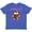 Retro Heather Royal, variant on Inktastic Grandpa's Girl - Owl Youth T-Shirt