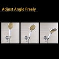 thumbnail image 3 of Chrome Replacement Shower Holder Chrome 360° Adjustable Shower Head Holder Removable Shower Wall Holder Adjustable Suction Cup Chrome Wall Bracket for Universal Shower Head, Silver, 3 of 5