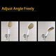 thumbnail image 3 of Soporte de ducha de repuesto cromado Soporte de pared de ducha ajustable de 360° cromado Soporte de pared de ducha extraíble Ventosa ajustable Soporte de pared cromado para cabezal de ducha universal JAMW Sencillez, 3 of 5