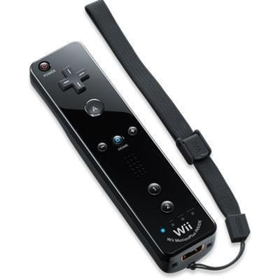 enhed kontakt tema Nintendo Wii Remote Plus - Black - Walmart.com