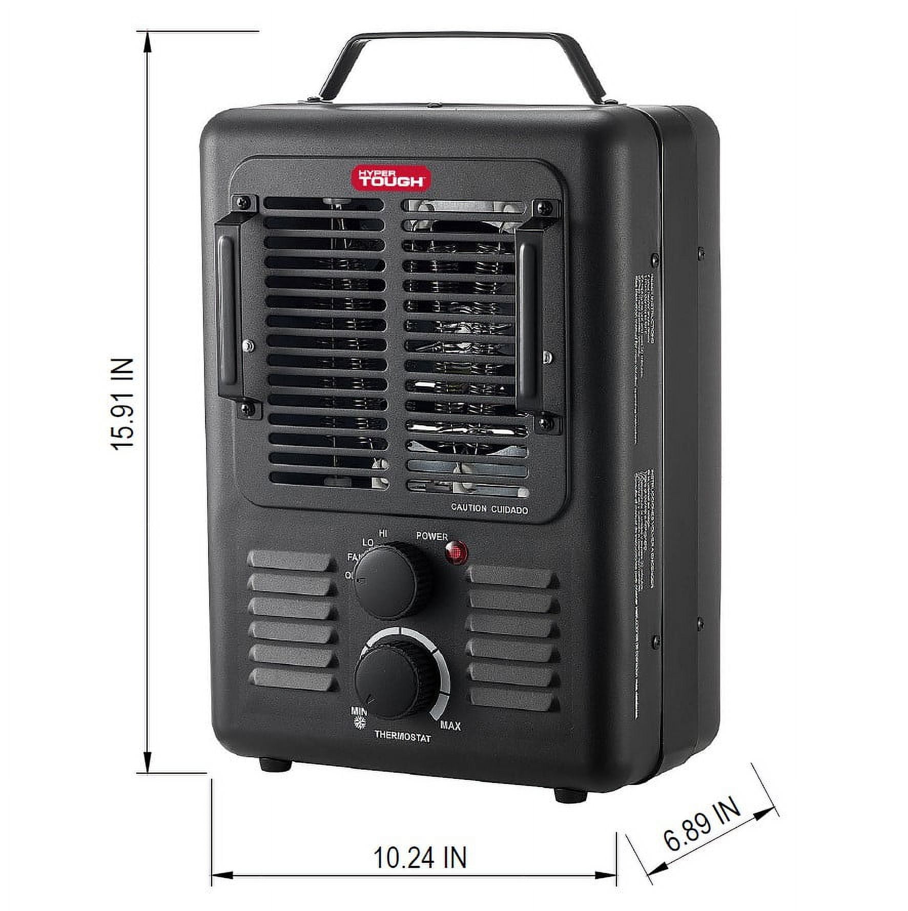 Hyper Tough New 1500W Milkhouse Utility Heater