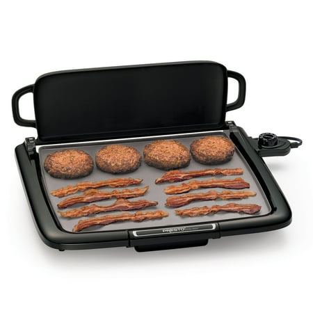 Presto Ceramic Electric Griddle/Warmer Plus, Black 07024