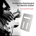 thumbnail image 4 of Yeacher 6 Holes 3 Slots Electric Guitar Back Plate Tremolo Spring Cavity Backplate Circuit Wiring Protective Rear Cover, 4 of 8
