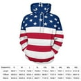 thumbnail image 2 of Abstract USA Flag 3D Print Hoodie Men Women Autumn Thin Pullover Sweatshirt Vintage Streetwear Tops, 2 of 6