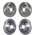 thumbnail image 1 of CMX Front Rear Disc Brake Rotors Kit for Car Chrysler Crossfire Mercedes-Benz SLK280 SLK320 SLK300 K8-101276, 1 of 8