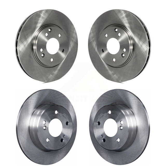 CMX Front Rear Disc Brake Rotors Kit for Car Chrysler Crossfire Mercedes-Benz SLK280 SLK320 SLK300 K8-101276