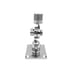 thumbnail image 5 of Base de la antena de bote de acero inoxidable Montado lateral de doble trinquete Rotary Mirror pulido Montaje pesado Pesca Hardware Inevent VI001891-00, 5 of 7