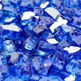 thumbnail image 4 of duomi-Onlyfire 10 pounds Fire Glass for Propane Fire Pit and Gas Fireplace, 1/2-Inch Reflective Firepit Glass Rocks for Fire Pit Table and Fire Bowl, Cobalt Blue, 4 of 4
