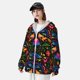 thumbnail image 3 of Balery Mexican Flower Traditional1 Sudadera ligera de manga larga con capucha y protección solar UPF 50+ para hombre y mujer, ideal para pesca y running-Medium, 3 of 7