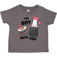 thumbnail image 3 of Inktastic I'm Soy into You with Cute Soy Sauce and Sushi Boys or Girls Toddler T-Shirt, 3 of 5