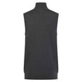 thumbnail image 2 of Henbury Mens Plain Full Zip Sleeveless Vest, 2 of 4