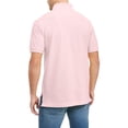 thumbnail image 2 of Polo Tommy Hilfiger de manga corta, corte clásico, rosa, 2 of 8