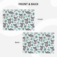 thumbnail image 3 of Placemats Set Of 4 / 6, Tropical Koala Gray Green Placemats For Dining Table Indoor/Outdoors Heat Resistant Washable Placemats 18" X 12", 3 of 8