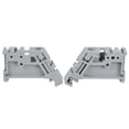 thumbnail image 5 of DIN Rail Mount Terminal Blocks End Stopper Screw Type Clamp Grey EW/35 Pack of 20, 5 of 5