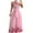 #217-Pink, variant on Taylonsss Womens Halter Neck Sleeveless Midi Dress Fresh Breezy Casual Beach Resort Outfit