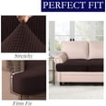 thumbnail image 4 of Housse de Coussin Extensible pour Canapé 1 Pce (1 Ivoire), 4 of 7