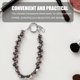thumbnail image 3 of Houderco 2Ud Para Con De Cristal Morado Estilo Collar Y Protección Anticaídas, 3 of 6