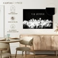 thumbnail image 5 of Elephant Stock San Antonio Skyline Bw Wall Art - Horizontal Canvas Wall Art - Living Room Wall Decor - Places Canvas - Black And Gray Decor - 24" x 16", 5 of 8