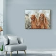 thumbnail image 3 of Trademark Fine Art 'Two Irish Setters' Canvas Art by Solveiga, 3 of 3