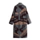 thumbnail image 3 of HH TRAF Otoño Moda Femenina High Street Estampado Cárdigan de Punto Mujer Solapa Bolsillo Decorado Abrigo de Manga Larga Mujer, 3 of 4