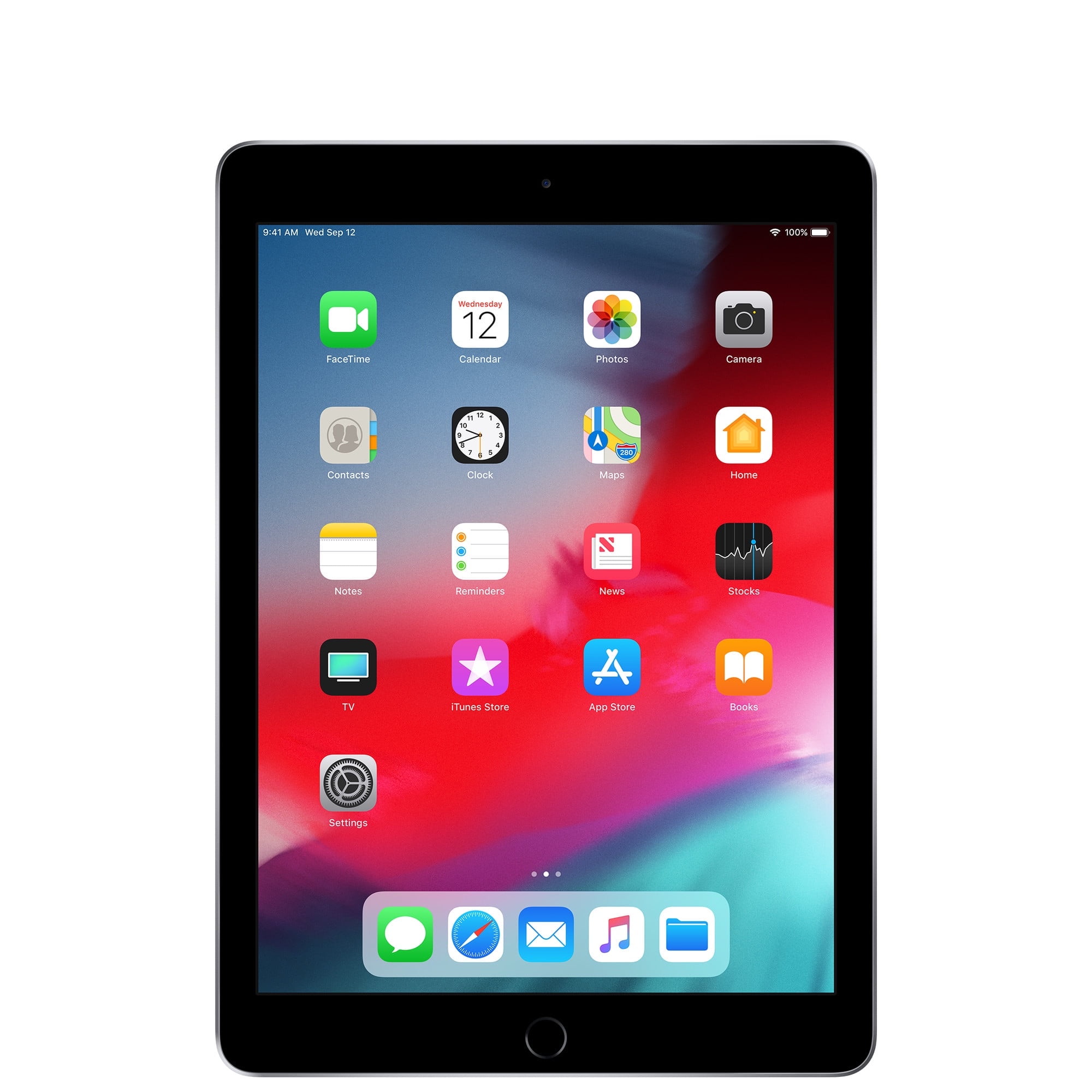 Restored Apple iPad 9.7" - 2018 6th Generation 128GB Space Gray Wi-Fi with Cellular and Up to 10 Hours of Battery Life (Refurbished)