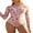 Pink, variant on Asoul Womens Rash Guard UPF 50+ Long Sleeve Swim Shirt One Piece Bathing Suits Zipper Swimsuit