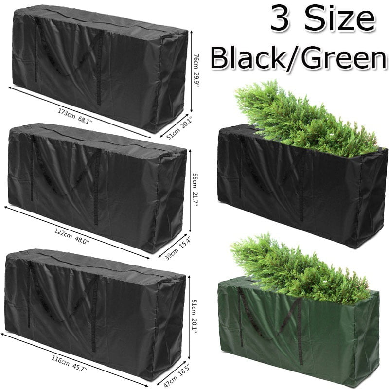 Large 116CM Heavy Duty Outdoor Garden Furniture Cushion Storage Bag Case Cover 