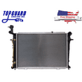 thumbnail image 2 of Radiator 2786 Fits 2007 KIA SPORTAGE HYUNDAI TUCSON 2.0L 4CYL 13077, 2 of 11