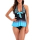 thumbnail image 5 of Traje de Baño de Dos Piezas Dividido Con Estampado de Honda Casual Para Mujer Traje de Baño de Playa Traje de Baño Odeerbi ODB117245, 5 of 8