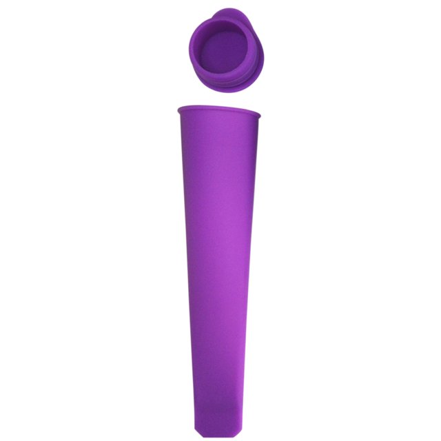 Molde de Cocina silicona para helado DIY molde para paletas de paletas de cubitos de hielo de verano (púrpura) JShteea Libre de BPA