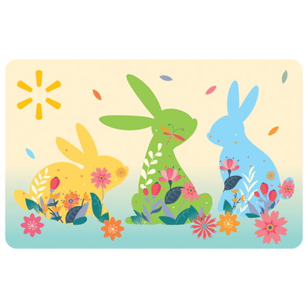 Whimsical Bunnies Walmart eGift Card