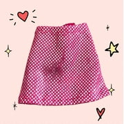 Lol Surprise doll OMG Bartz Doll Genuine Clothing Pink Red Skirt Short Mini Sparkly Silver