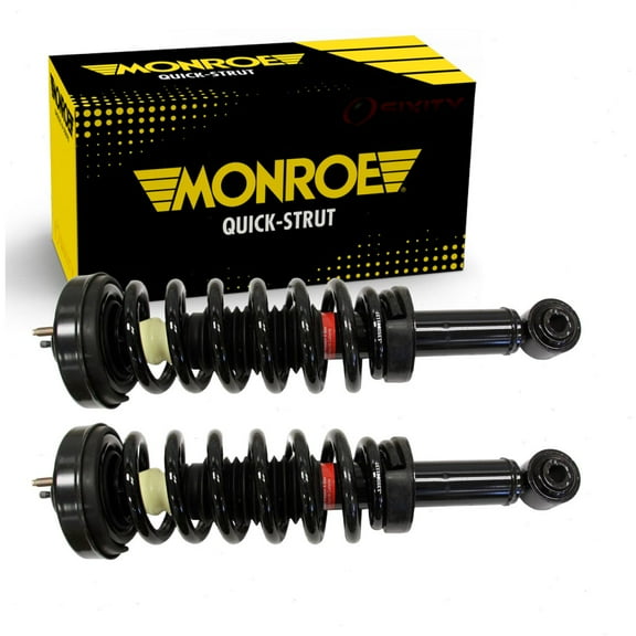 2 pc Front Strut & Coil Springs compatible with Ford F-150 3.5L 3.7L 4.6L 5.0L 5.4L V6 V8 2009-2013