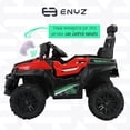 thumbnail image 2 of Montable eléctrico Camioneta Razer Jeep con control remoto asientos de piel bluetooth bocinas Edades Infantil 2 a 5 años Rojo Enyz pro-series bcx-4 Rojo Eniz, 2 of 9