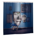 thumbnail image 2 of Movie Sing 2 Shower Curtain Sets, Funny Bathroom Shower Curtains, Waterproof Fabric for Bathroom Decor Bathtub with 12 Hooks 72x72in, 2 of 8
