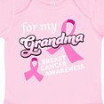 thumbnail image 4 of Inktastic For My Grandma-breast Cancer Awareness Boys or Girls Baby Bodysuit, 4 of 5