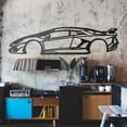 thumbnail image 2 of LaModaHome Lamborghini Aventador SVJ Metal Silhouette Wall Art, 2 of 5