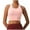 Pink, variant on Hvyesh Women's Sports Bra Casual Sleeveless Backless Yoga Tank Crop Workout Fitness Top