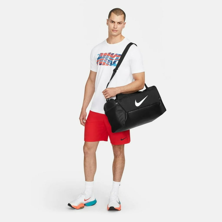 Nike Brasilia 9.5 Small Duffel Bag Black 